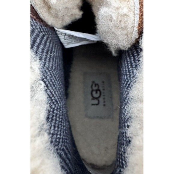 UGG Zea Women’s 7 Wedge Winter Lace Up Ankle Boots Booties 1003360 - Brown - Picture 10 of 10